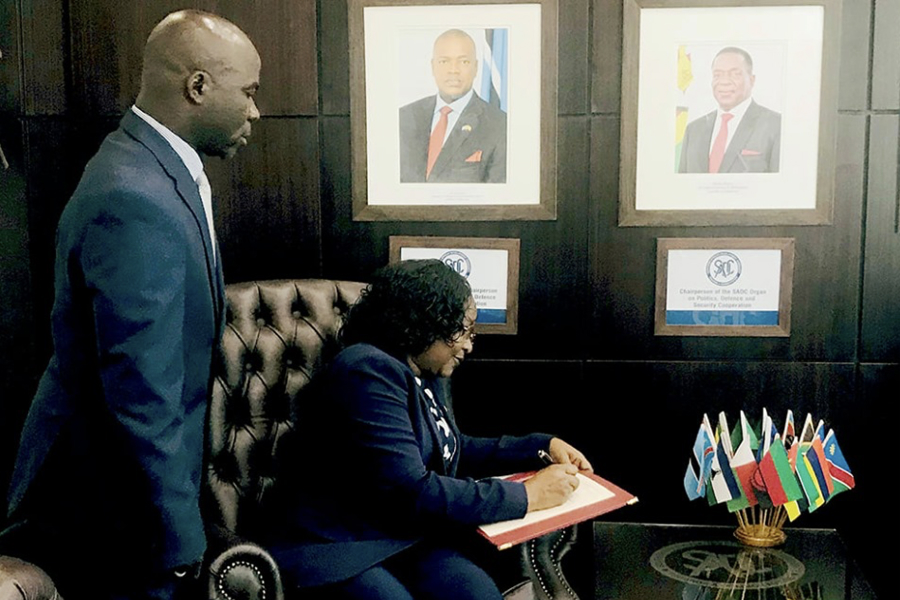 Image for Angola becomes the 8th Member State to sign the Charter establishing the SADC Monitoring Control and Surveillance Coordination Centre