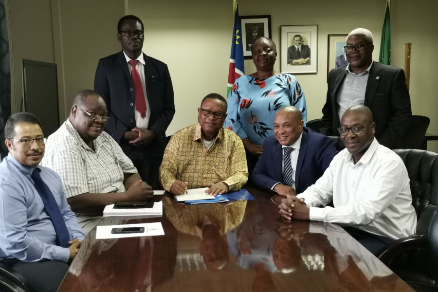 Image for The SADC Chair, Republic of Namibia becomes the 7th Member State to sign the Charter establishing the SADC Monitoring Control and Surveillance Coordination Centre (MCSCC)