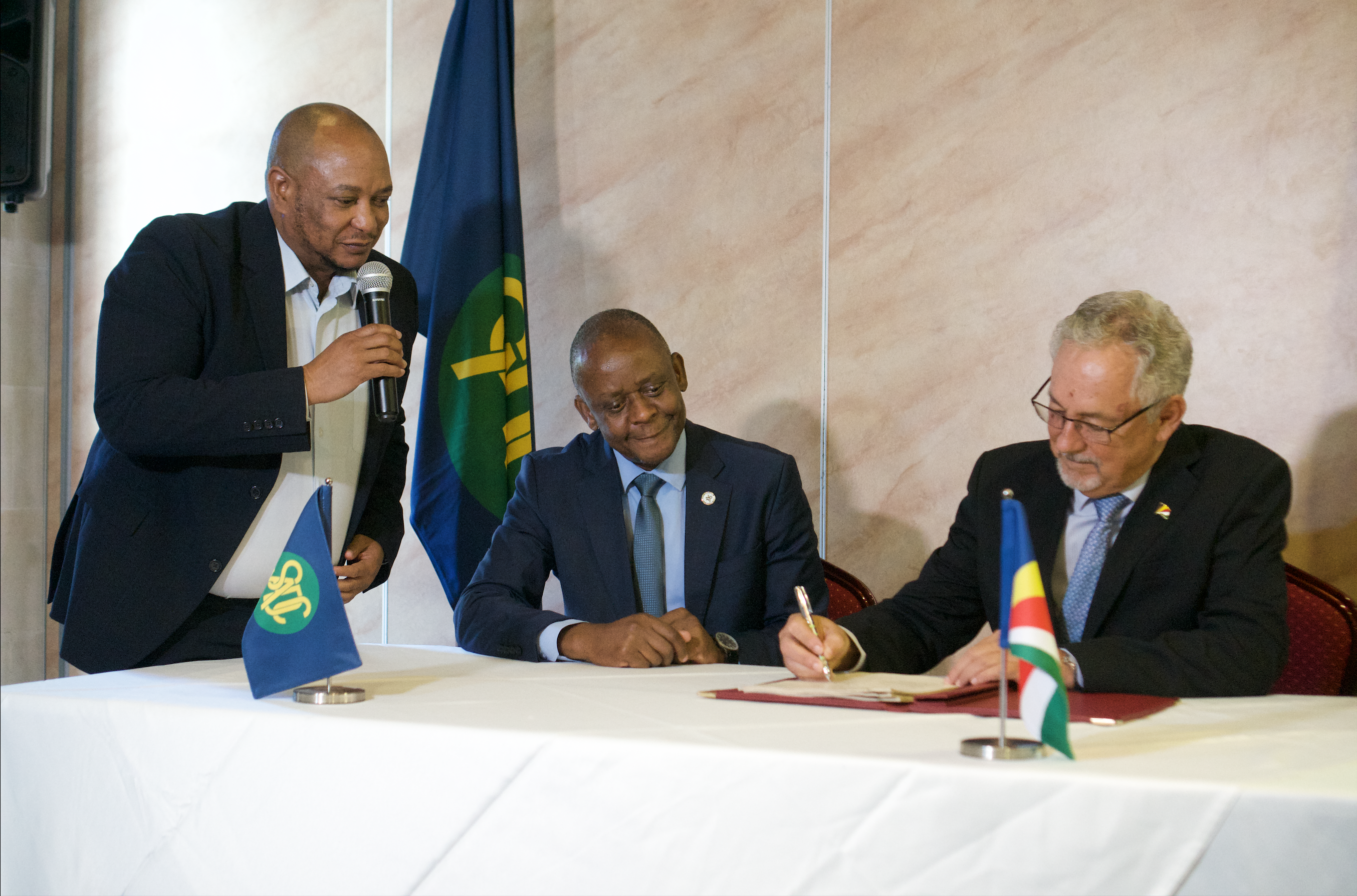 Image for Seychelles becomes the 12th Member State to sign the Charter for the MCSCC