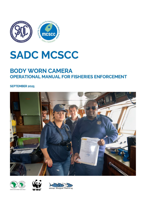 Publication cover for Body worn camera – operational manual for fisheries enforcement